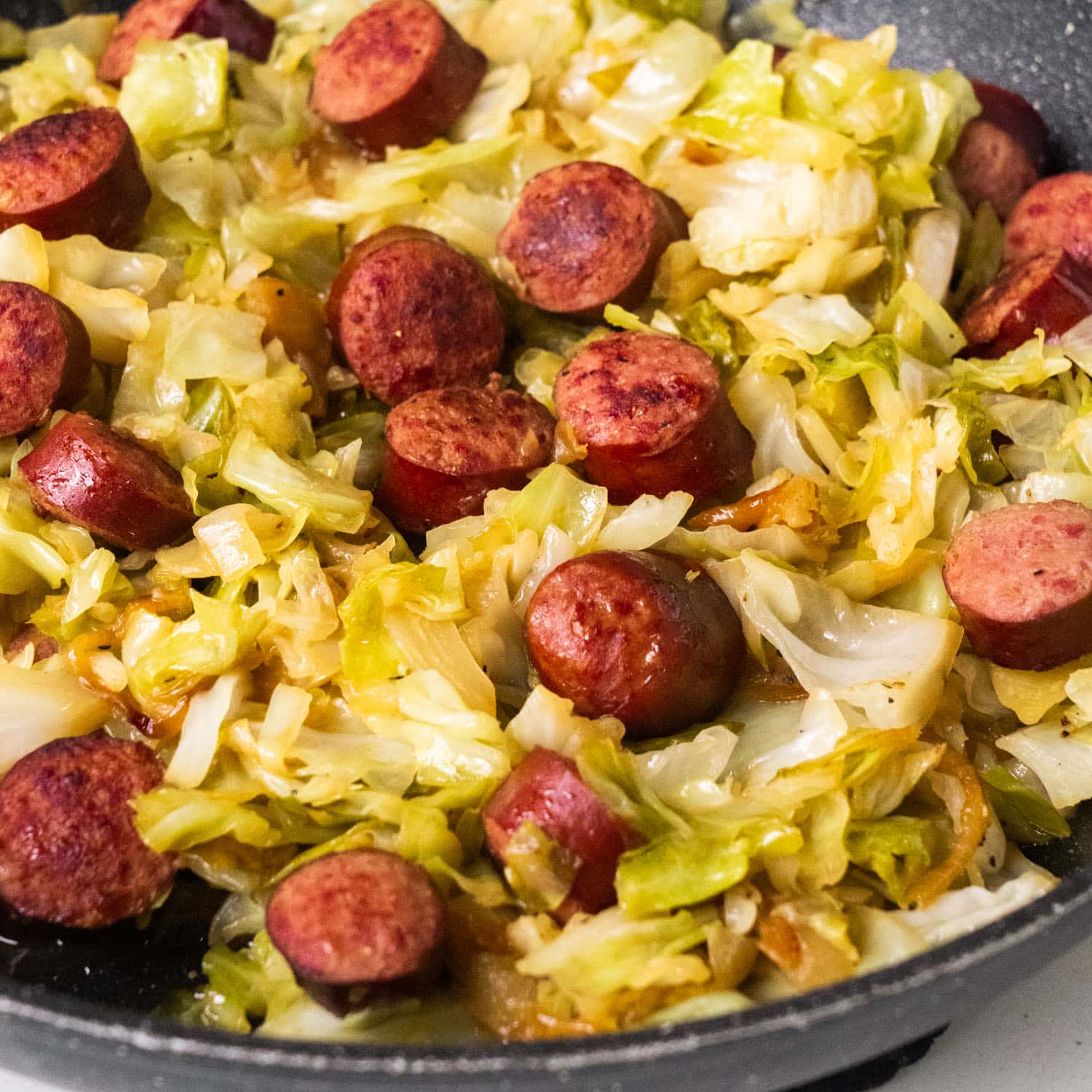 Hot Dogs with Cabbage Recipe 