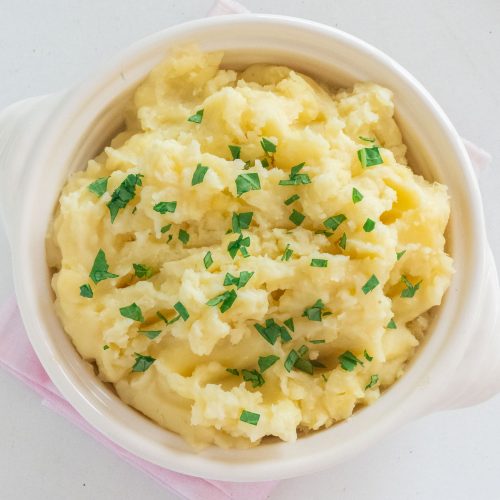 Onion Mashed Potatoes - Brooklyn Farm Girl