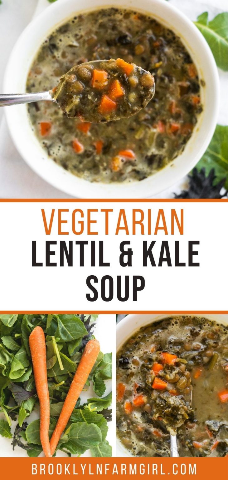 Lentil Kale Soup - Brooklyn Farm Girl