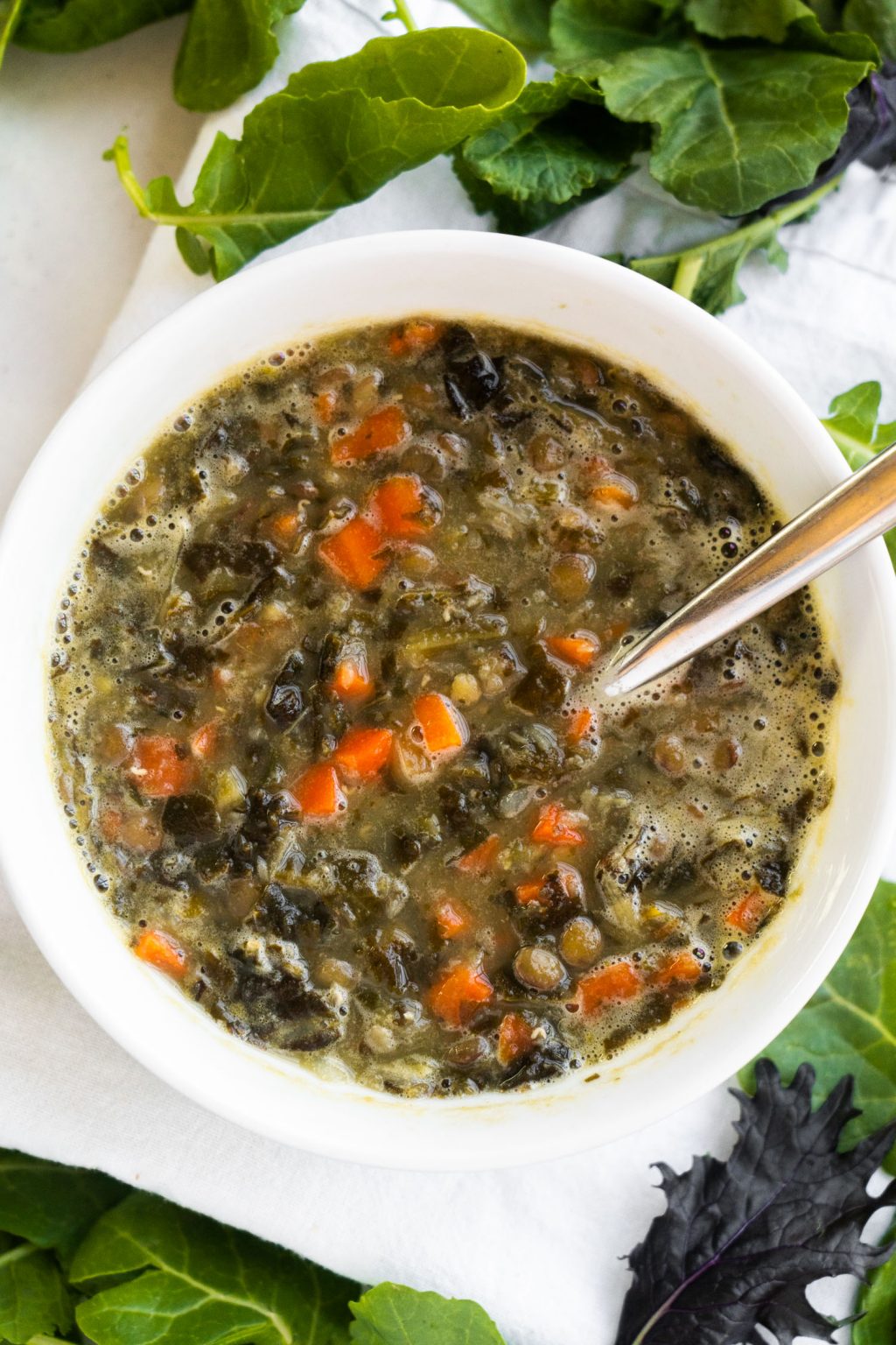 Lentil Kale Soup Brooklyn Farm Girl