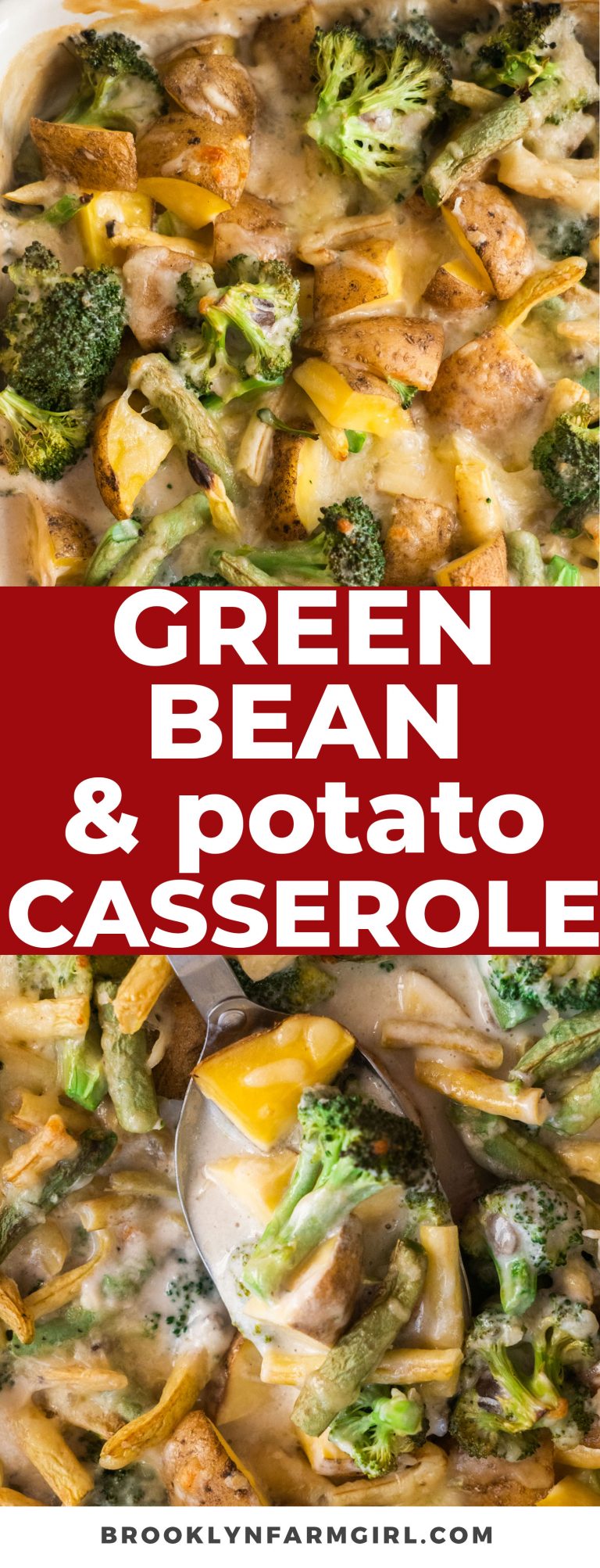 Fresh Green Bean and Potato Casserole - Brooklyn Farm Girl