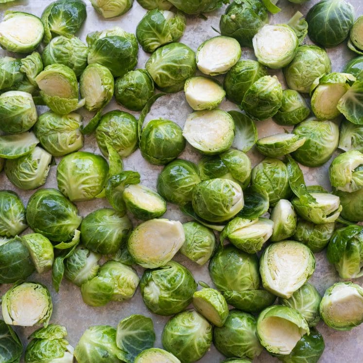 How to Cook Brussels Sprouts in the Oven (so crispy) Brooklyn Farm Girl