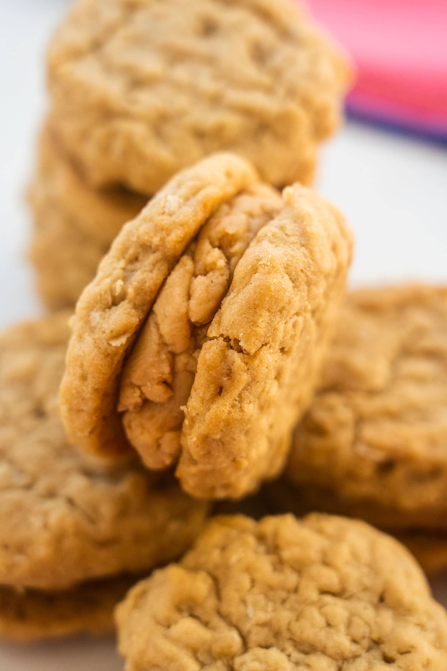 Peanut Butter Oatmeal Sandwich Cookies Brooklyn Farm Girl