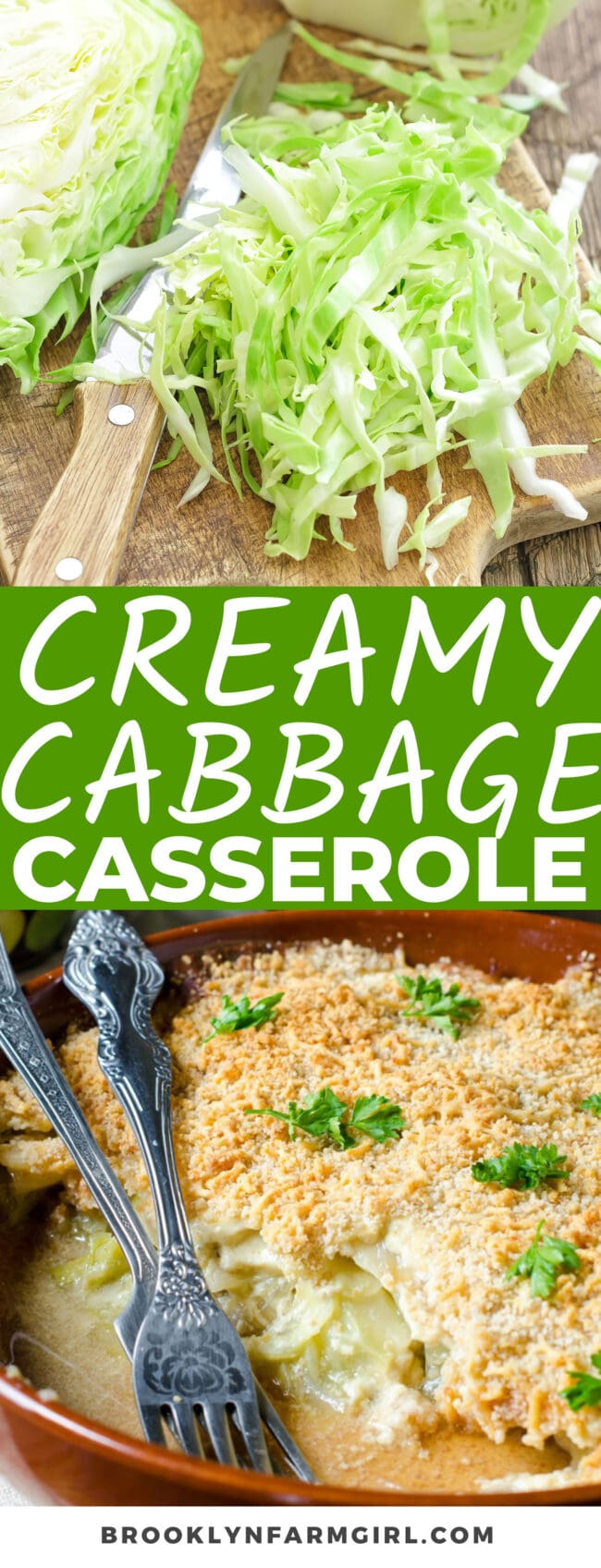 Creamy Cabbage Casserole Brooklyn Farm Girl