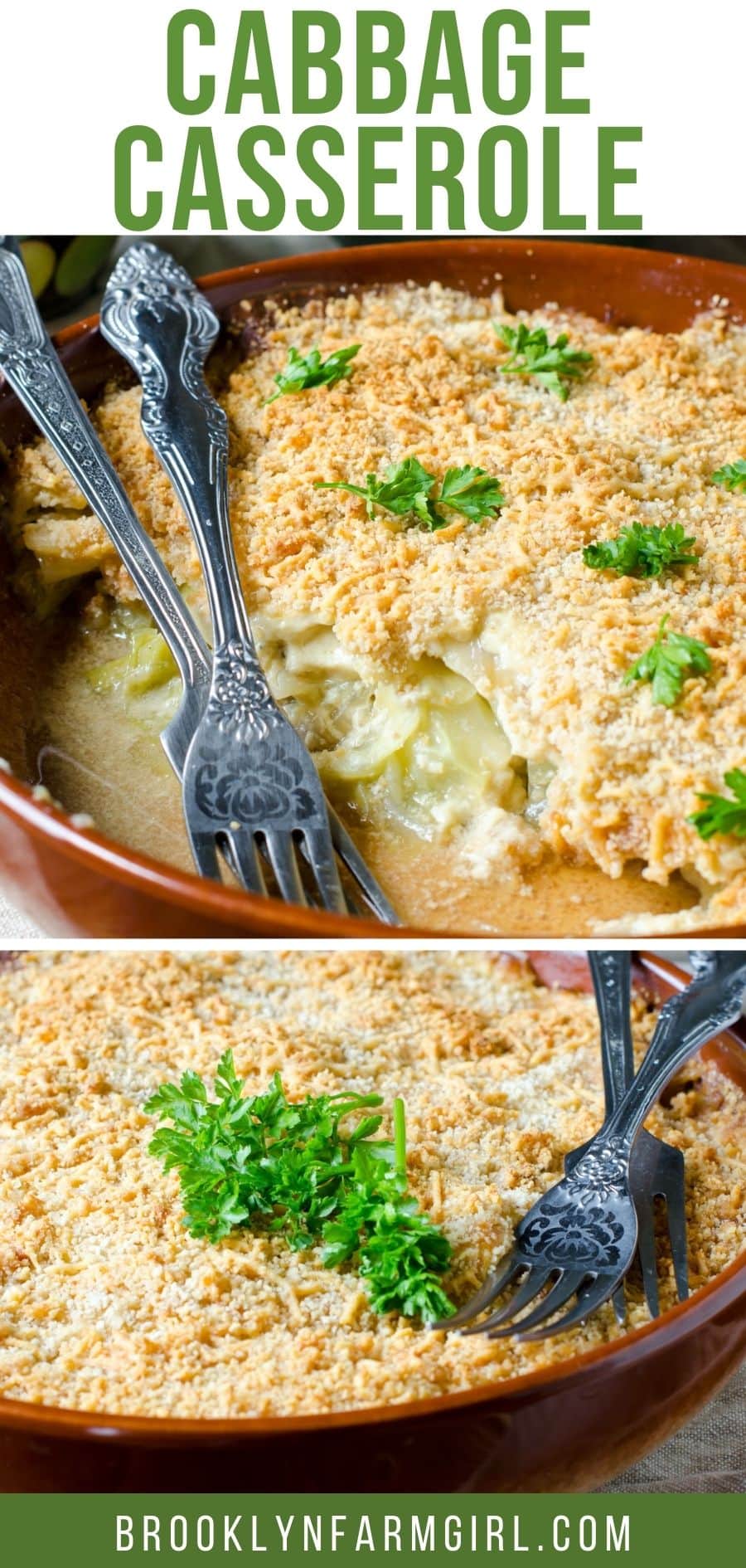 Creamy Cabbage Casserole Brooklyn Farm Girl