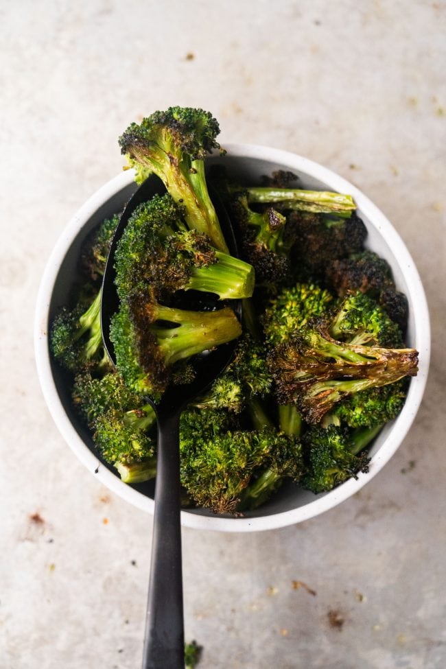 20Minute PanRoasted Broccoli (Oven 400F) Brooklyn Farm Girl