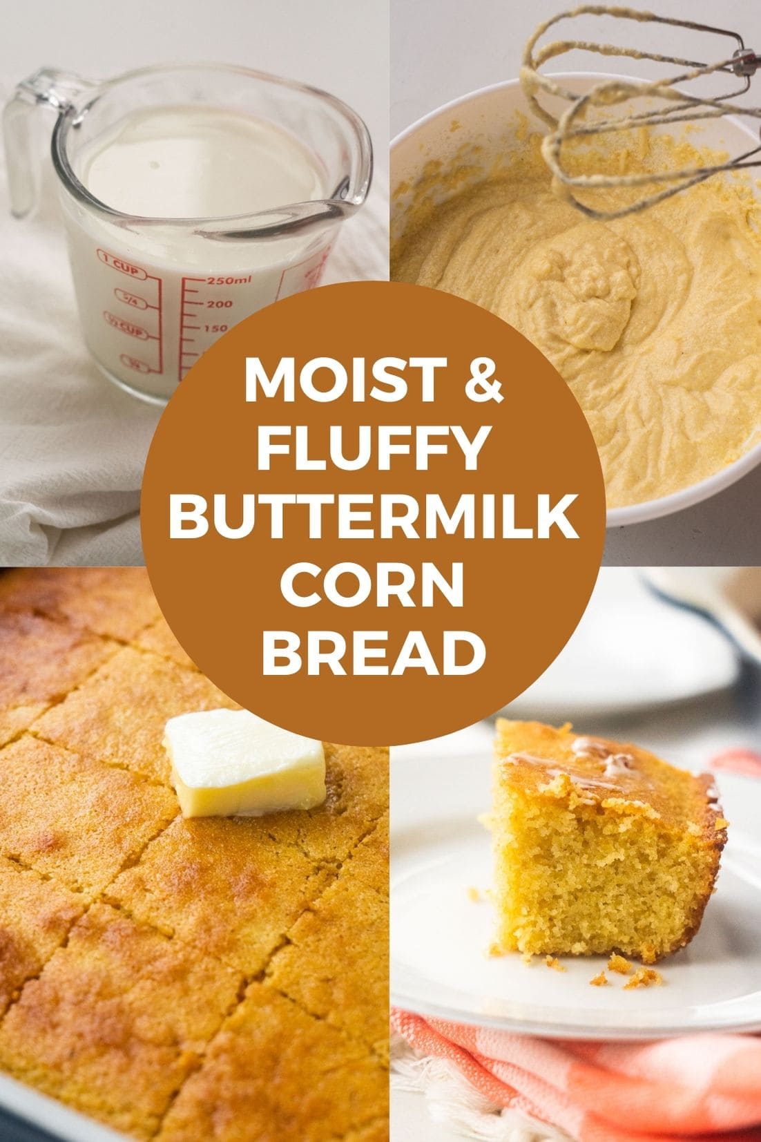 Moist Buttermilk Cornbread - Brooklyn Farm Girl