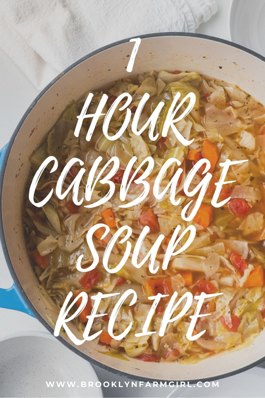 Cabbage Soup (Only 134 calories) Brooklyn Farm Girl