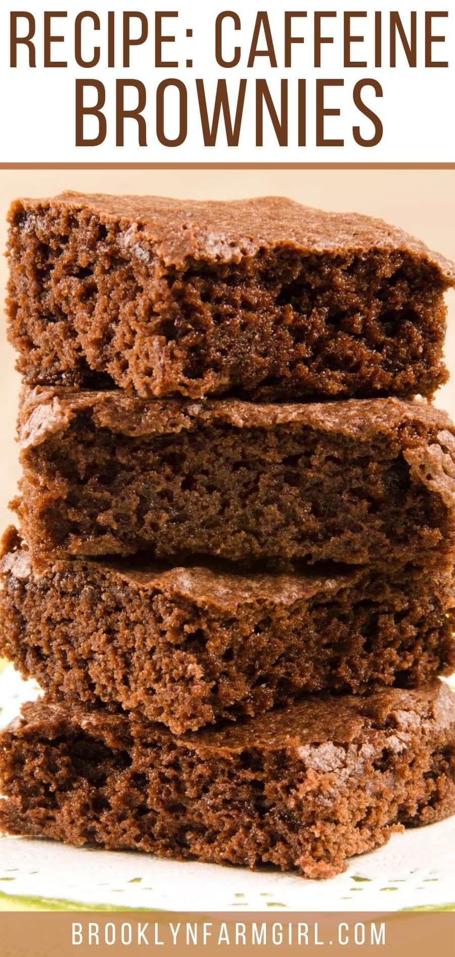 Extra Strong Coffee Brownies Brooklyn Farm Girl