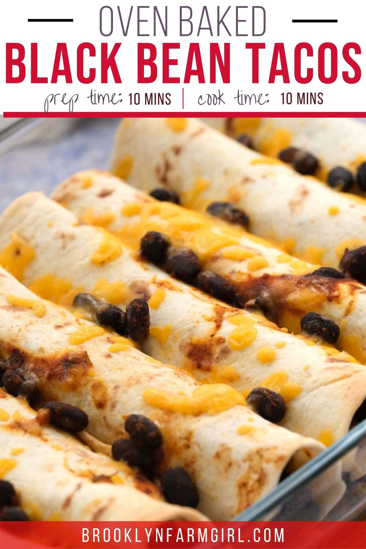 Baked Black Bean Tacos Brooklyn Farm Girl