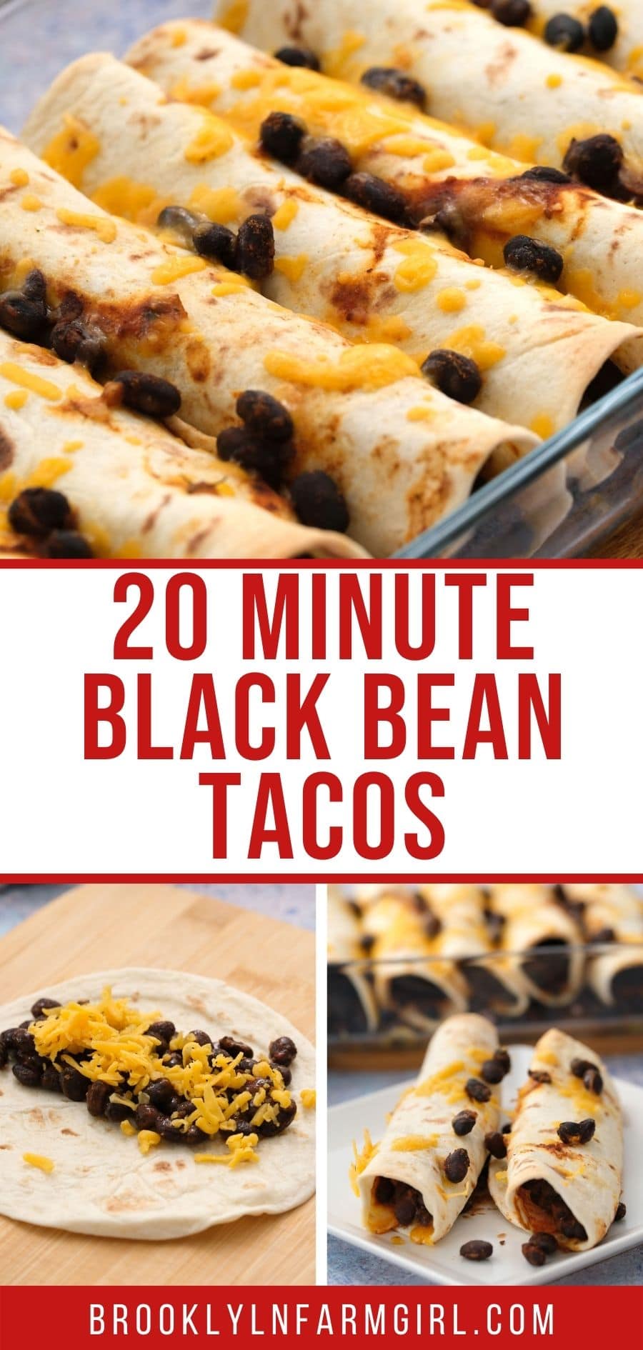 Baked Black Bean Tacos Brooklyn Farm Girl