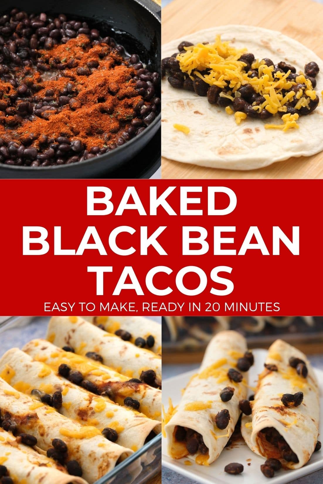 Baked Black Bean Tacos Brooklyn Farm Girl