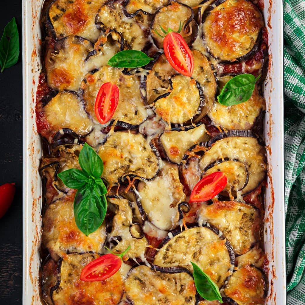 Cheesy Eggplant Casserole Brooklyn Farm Girl