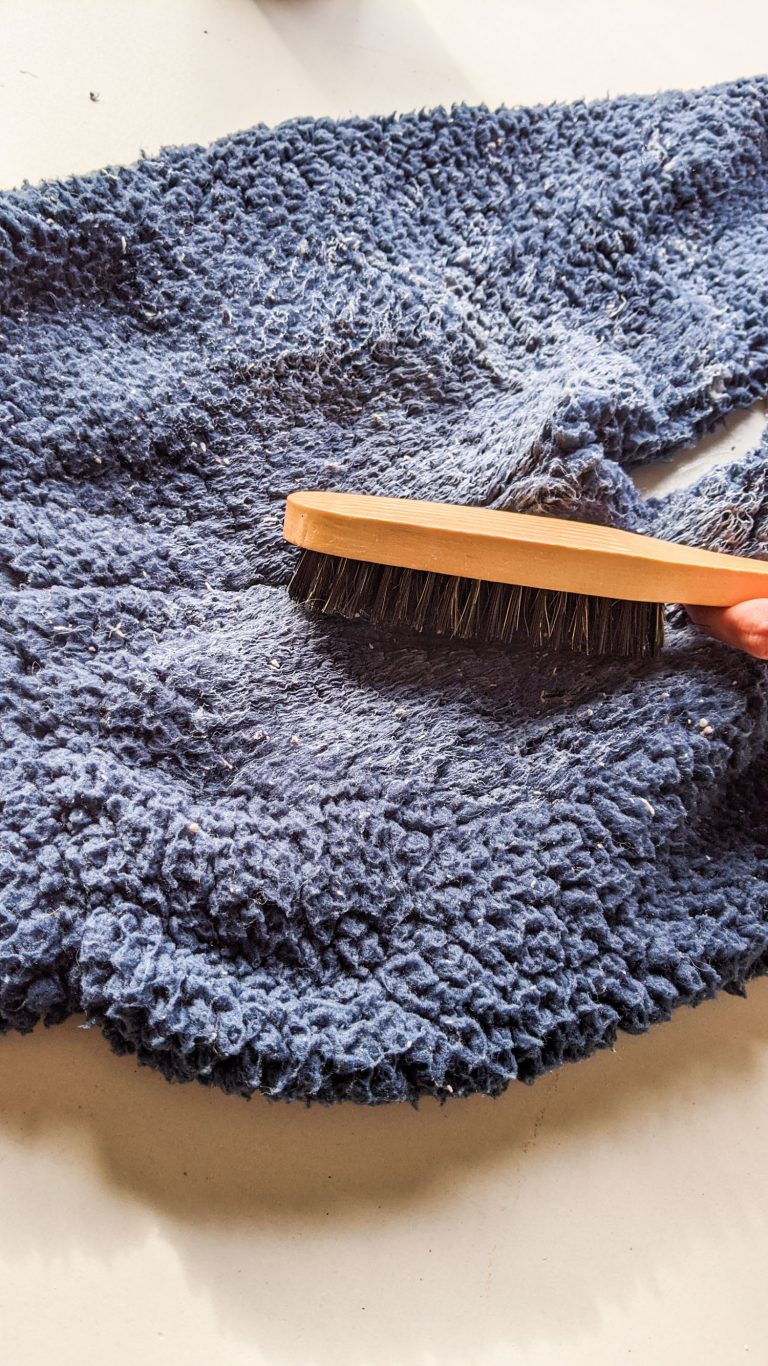 How to Remove Fuzzies from Sherpa Brooklyn Farm Girl