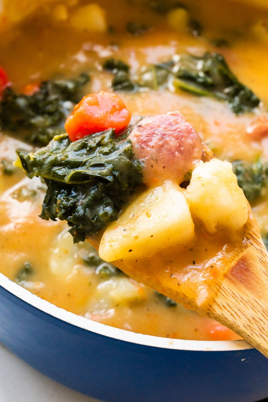 Kielbasa Sausage and Kale Soup Brooklyn Farm Girl