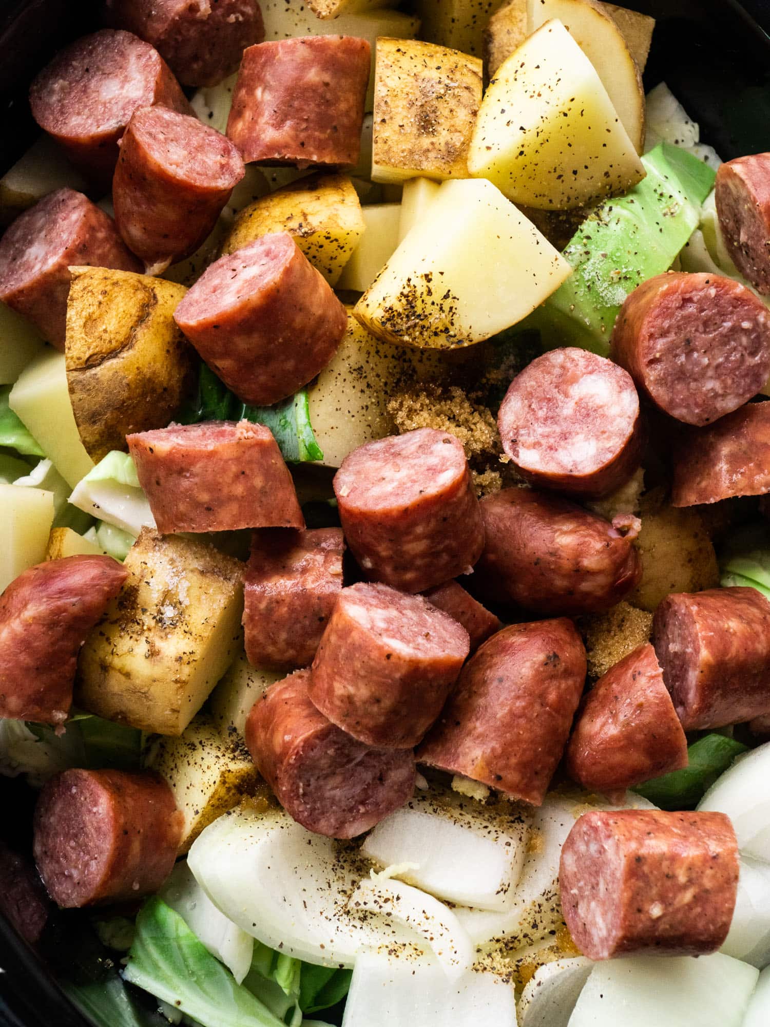 Slow Cooker Kielbasa And Cabbage Story