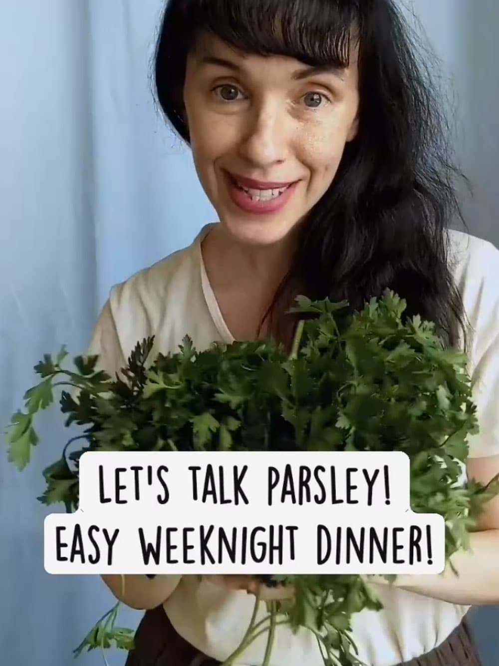 Cheap and Easy Meal: Parsley Pesto