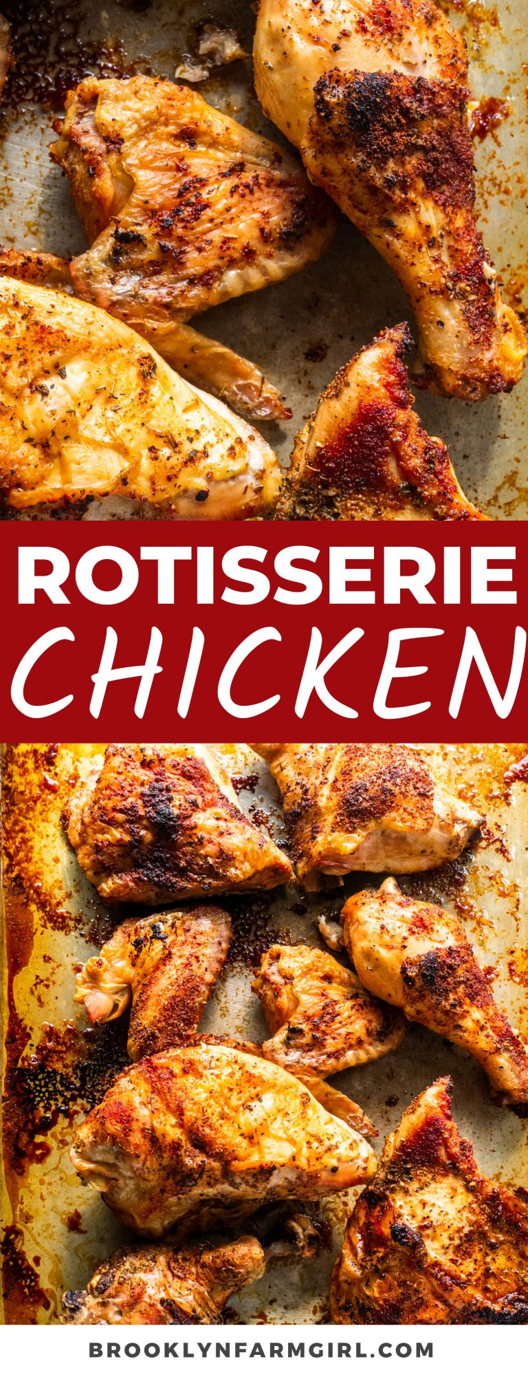 How to Make Rotisserie Chicken in the Oven Brooklyn Farm Girl