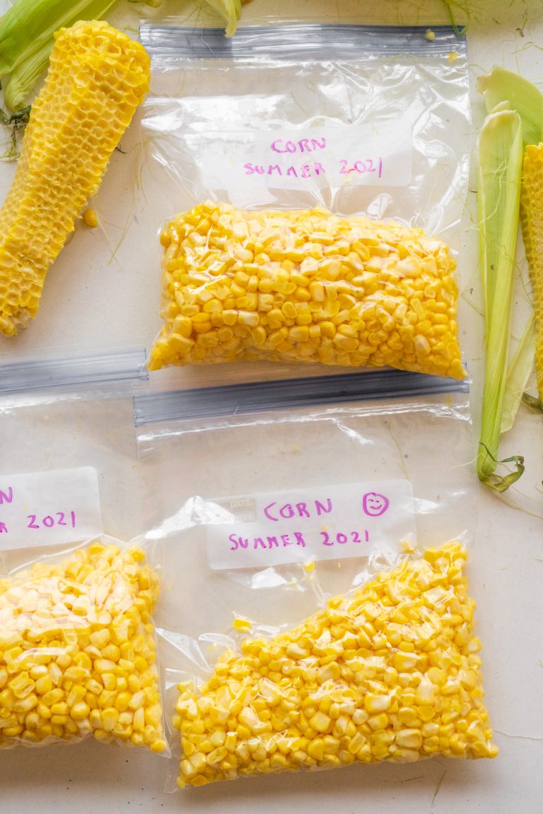 How To Freeze Fresh Corn Without Blanching Brooklyn Farm Girl