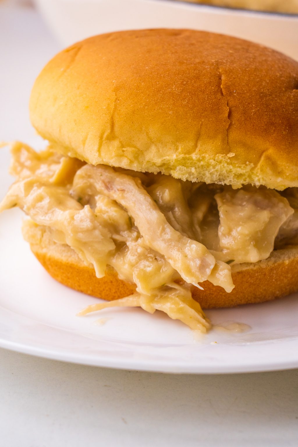 Chicken and Gravy Sandwich Brooklyn Farm Girl