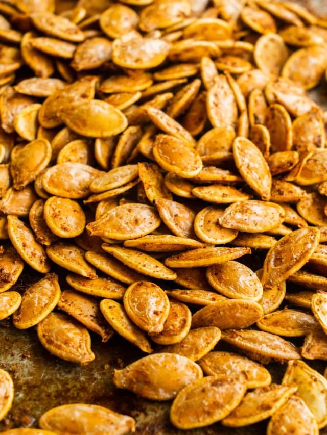 Garlic Butter Pumpkin Seeds Story Brooklyn Farm Girl