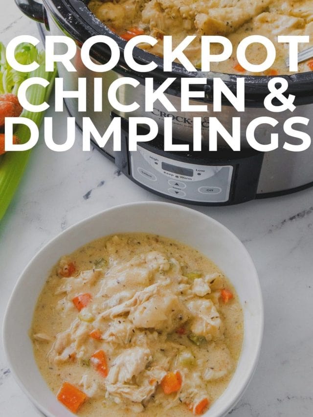 Slow Cooker Chicken and Dumplings Story Brooklyn Farm Girl