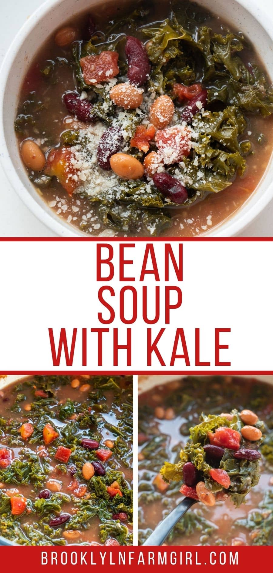 Kale Bean Soup (Only 206 Calories!) Brooklyn Farm Girl