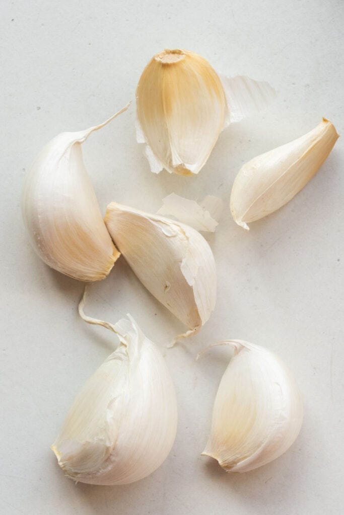 6 cloves garlic.