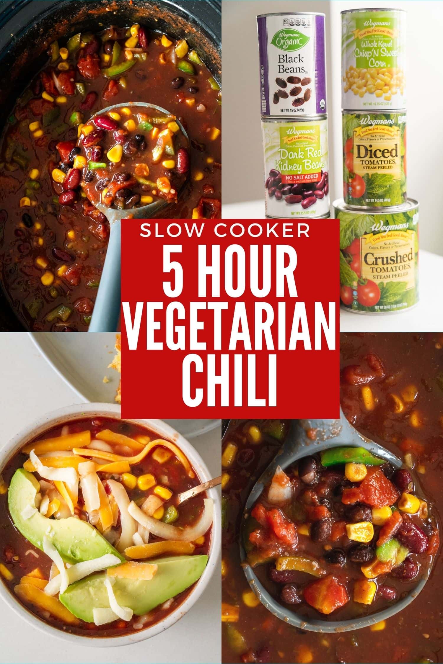 Slow Cooker Vegetarian Chili Brooklyn Farm Girl