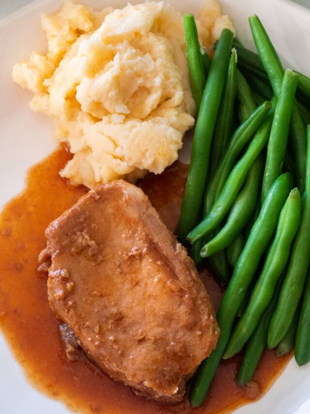 Slow Cooker Pork Chops  Story Brooklyn Farm Girl