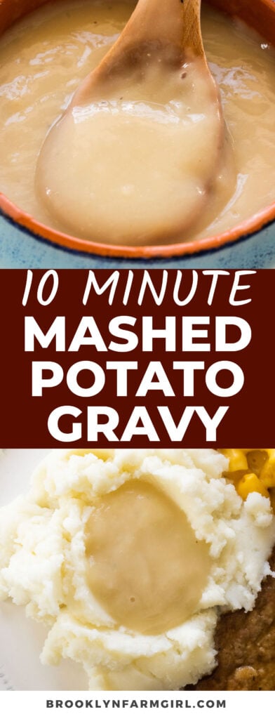 This easy homemade gravy recipe is made with chicken broth and simple seasonings. It’s ready in 10 minutes and perfect for mashed potatoes, chicken, biscuits, and more!