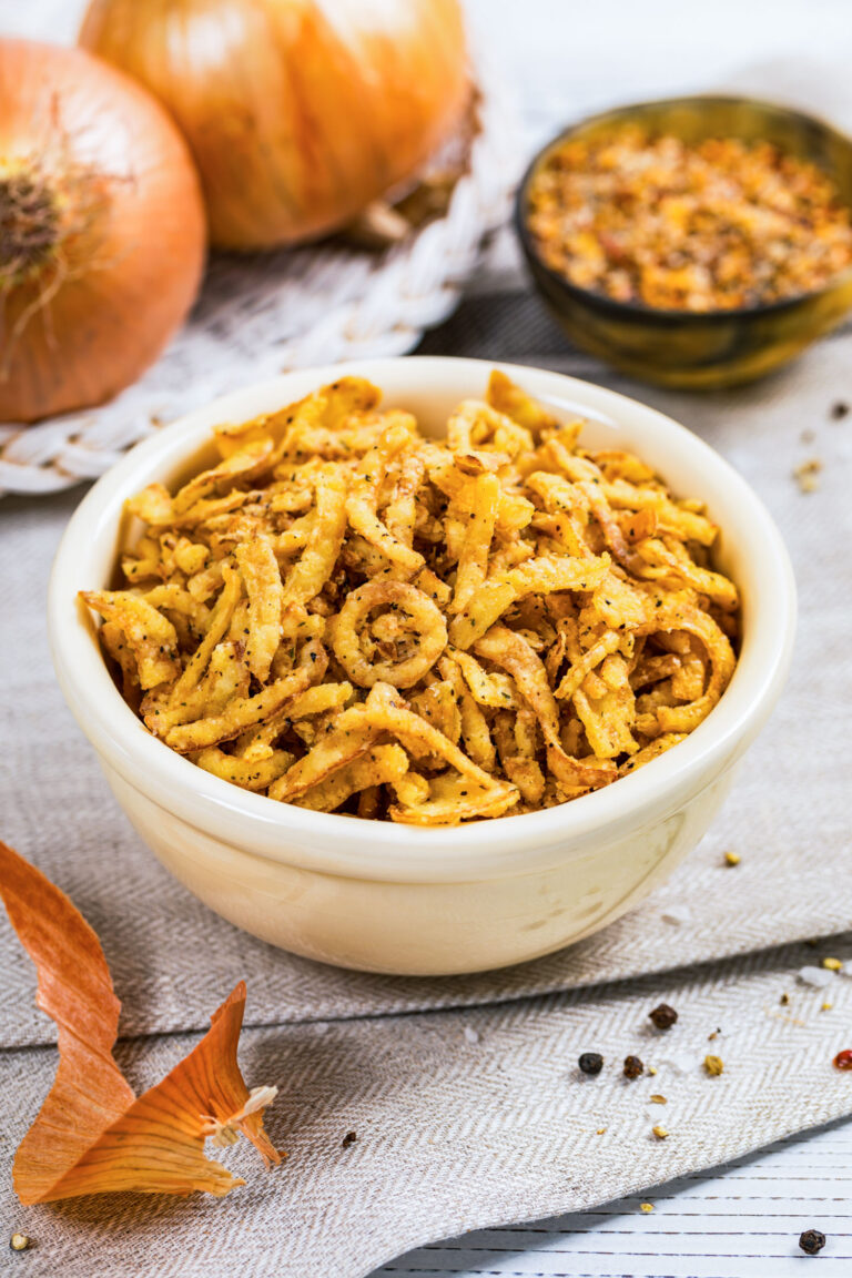 How to Make Fried Onions Recipe Brooklyn Farm Girl
