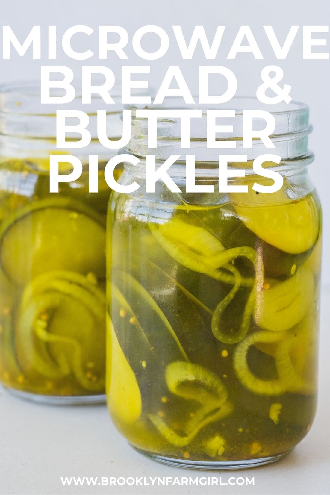 Microwave Pickles (8 minute pickles!) Brooklyn Farm Girl