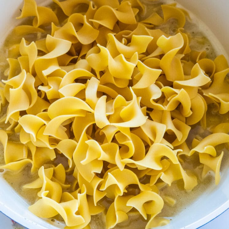 Amish Buttered Noodles - Brooklyn Farm Girl