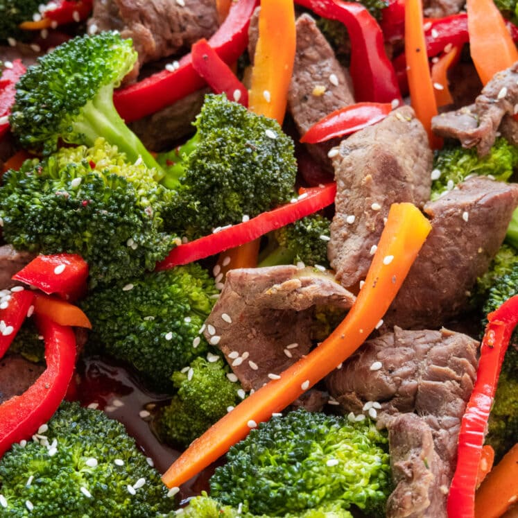 Beef and Broccoli Stir Fry - Brooklyn Farm Girl