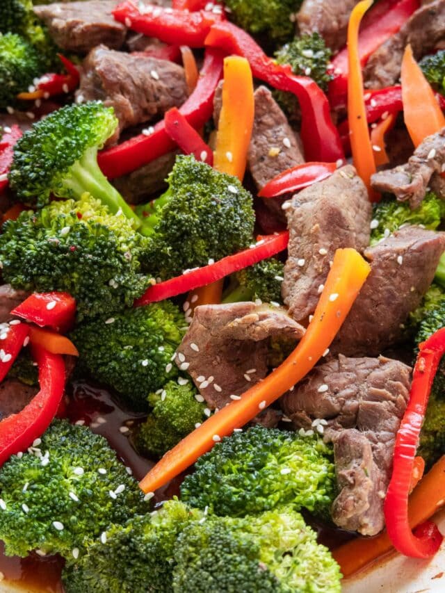 30 Minute Dinner Beef and Broccoli Stir Fry Brooklyn Farm Girl