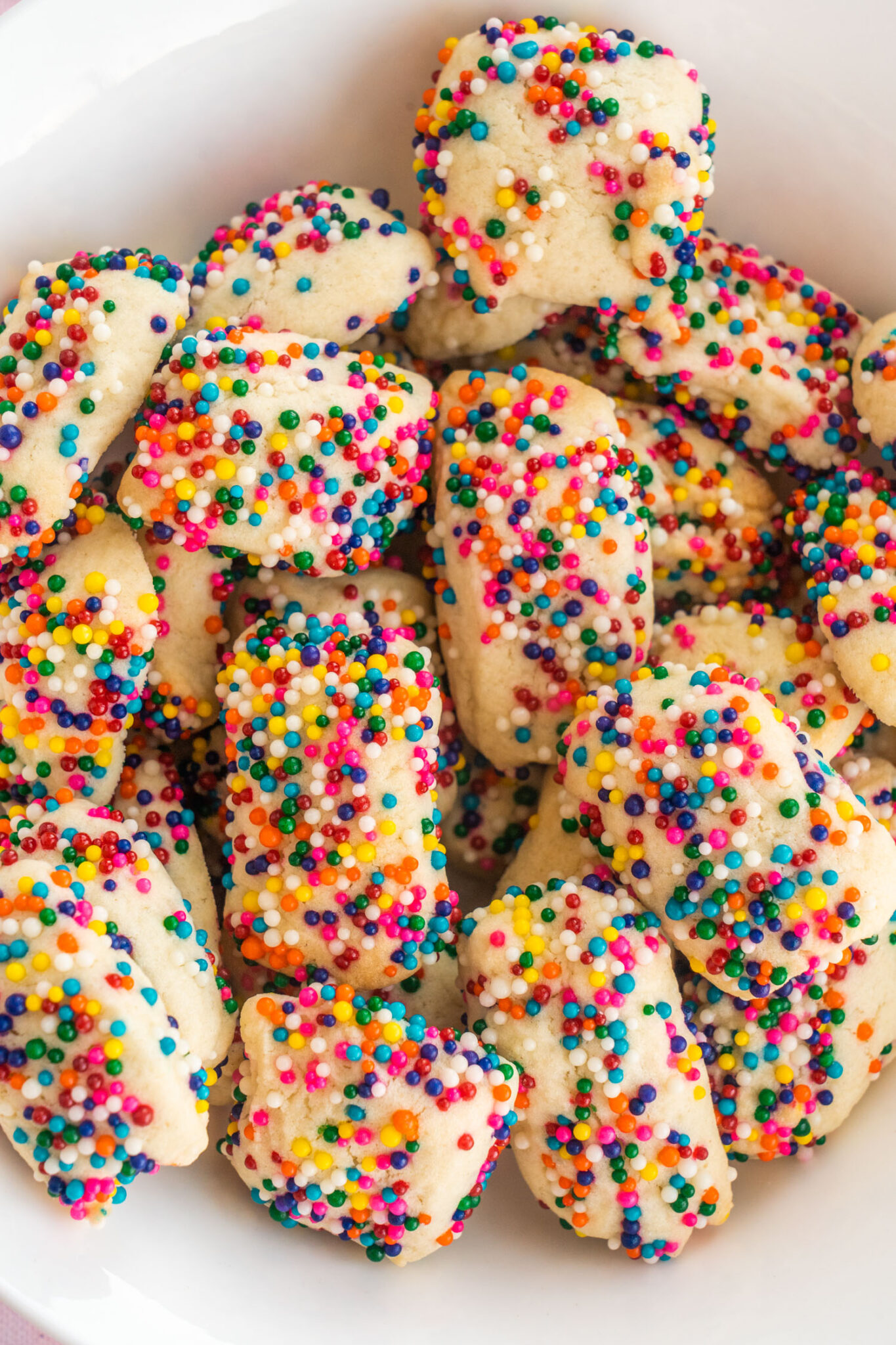 Funfetti Sprinkle Sugar Cookie Bites Brooklyn Farm Girl
