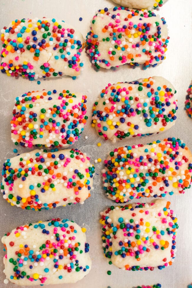 Funfetti Sprinkle Sugar Cookie Bites Brooklyn Farm Girl