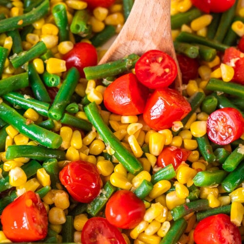 Succotash with Corn and Green Beans Brooklyn Farm Girl