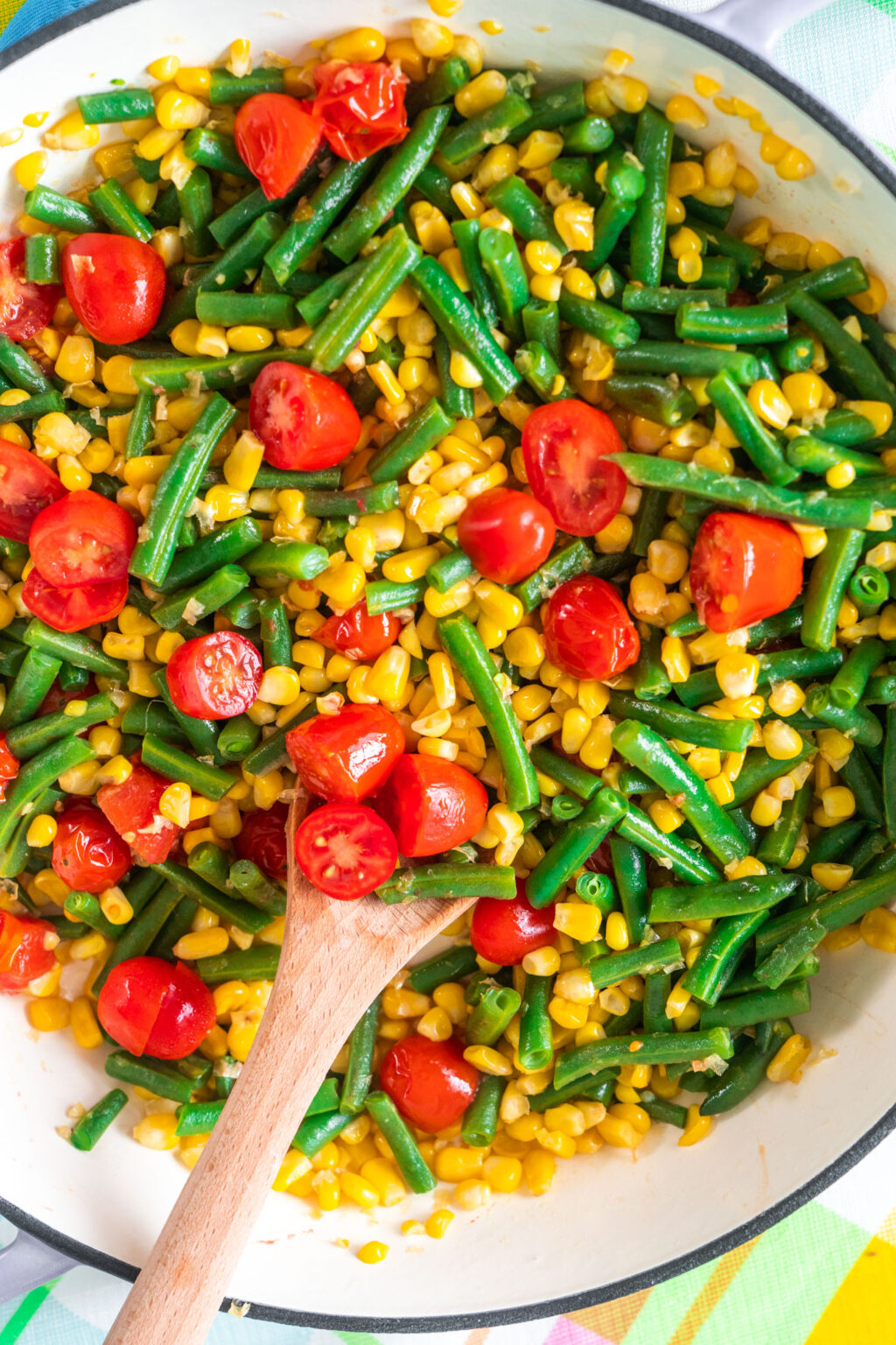 Succotash with Corn and Green Beans Brooklyn Farm Girl