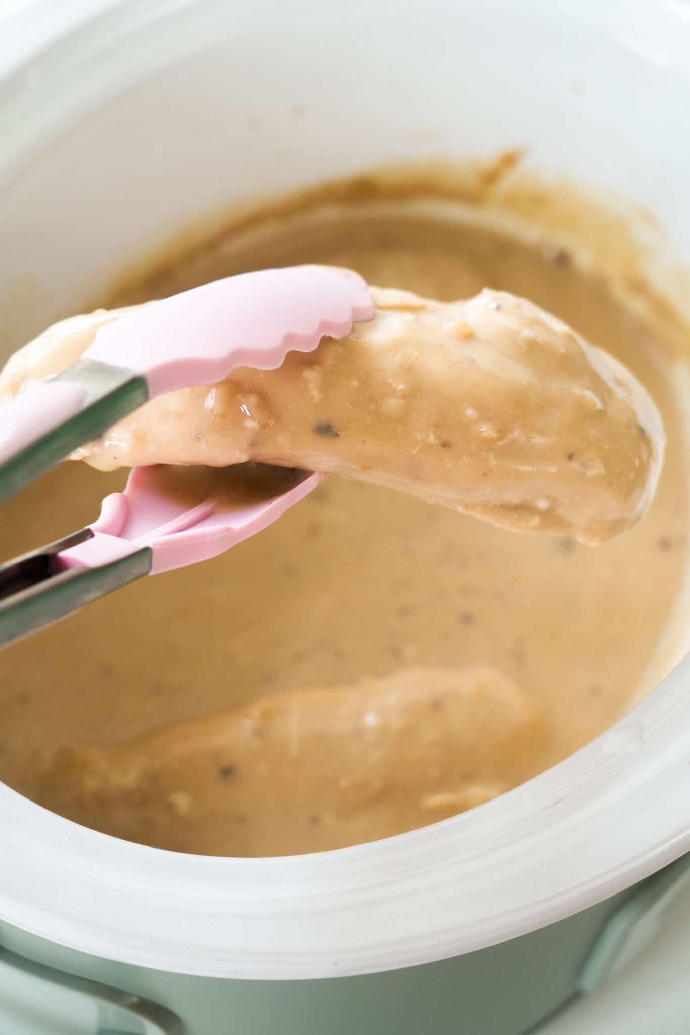 Crockpot Chicken With Cream of Mushroom Soup Brooklyn Farm Girl