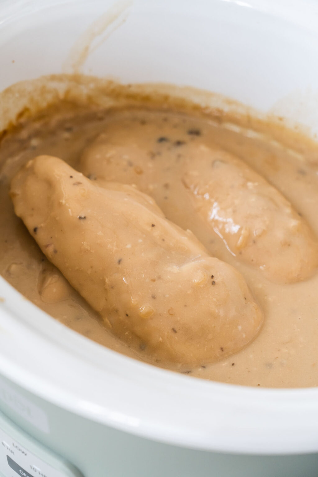 Crockpot Chicken With Cream of Mushroom Soup Brooklyn Farm Girl