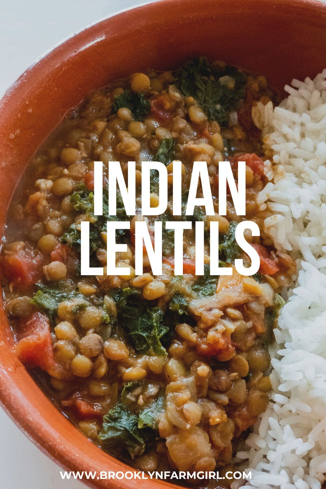 Indian Lentils - Brooklyn Farm Girl