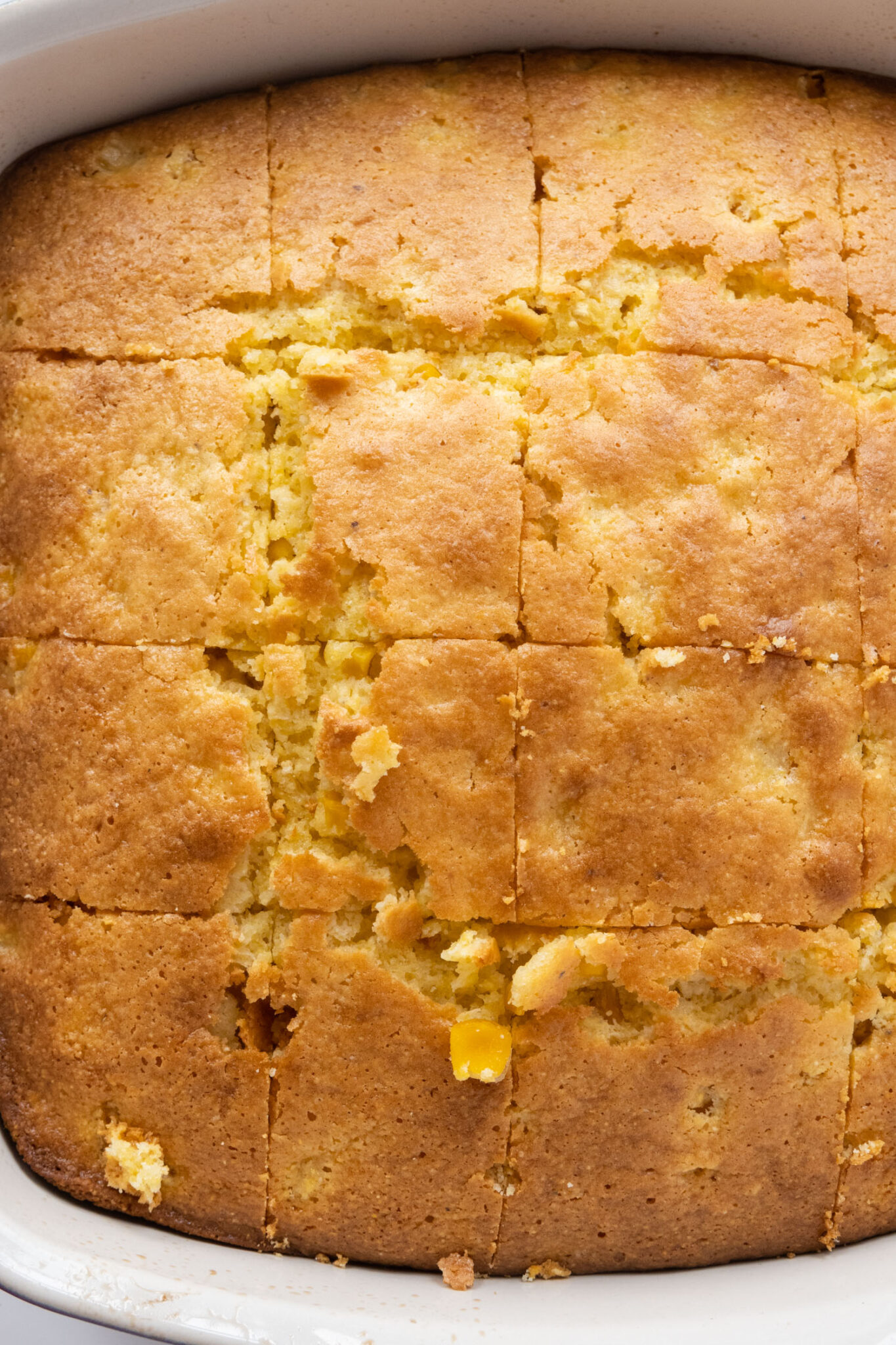 Easy Sweet Cornbread (made with Jiffy) Brooklyn Farm Girl