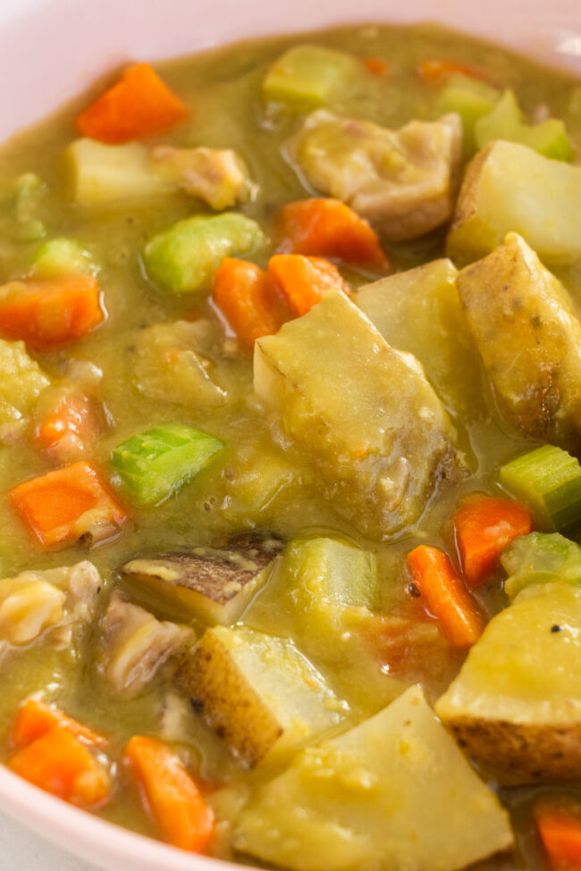 Hearty Split Pea Soup - Brooklyn Farm Girl