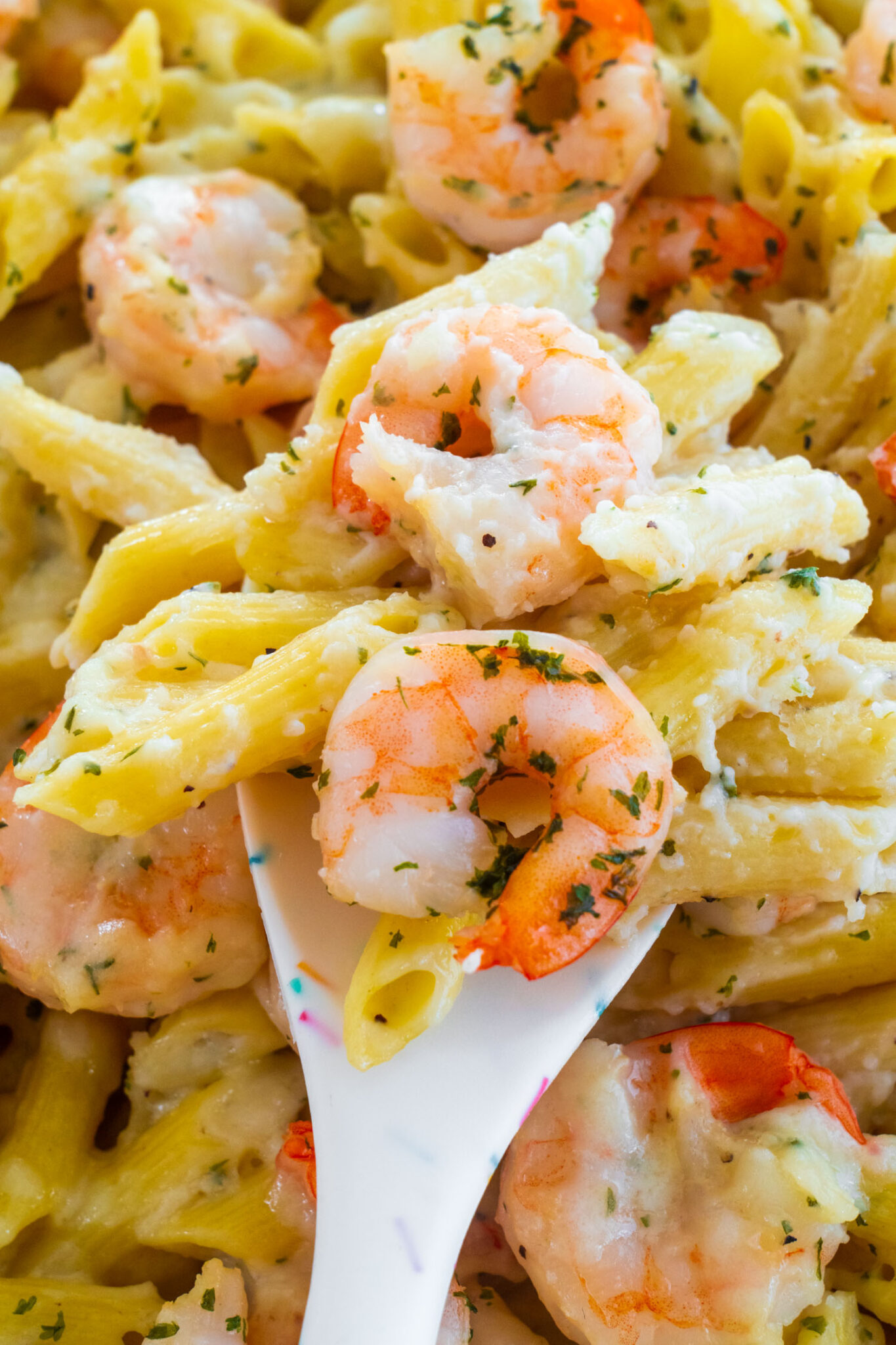 Shrimp Pasta Casserole - Brooklyn Farm Girl