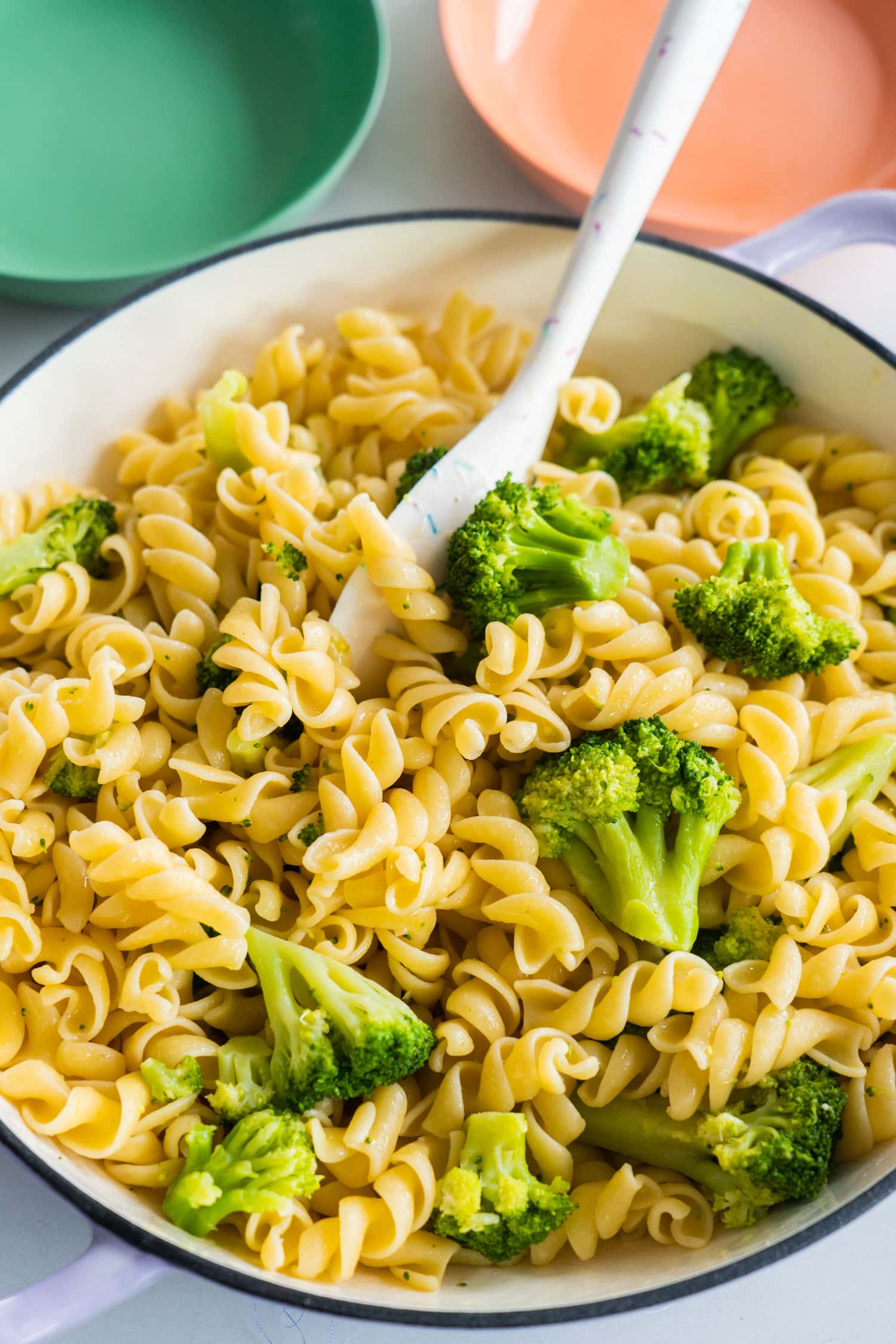 Butter Garlic Pasta with Broccoli - Brooklyn Farm Girl