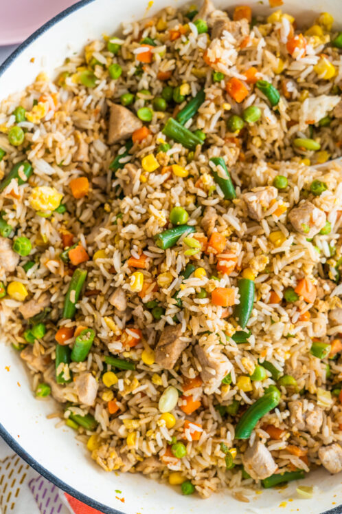 Pork Fried Rice (Leftover Rice) - Brooklyn Farm Girl