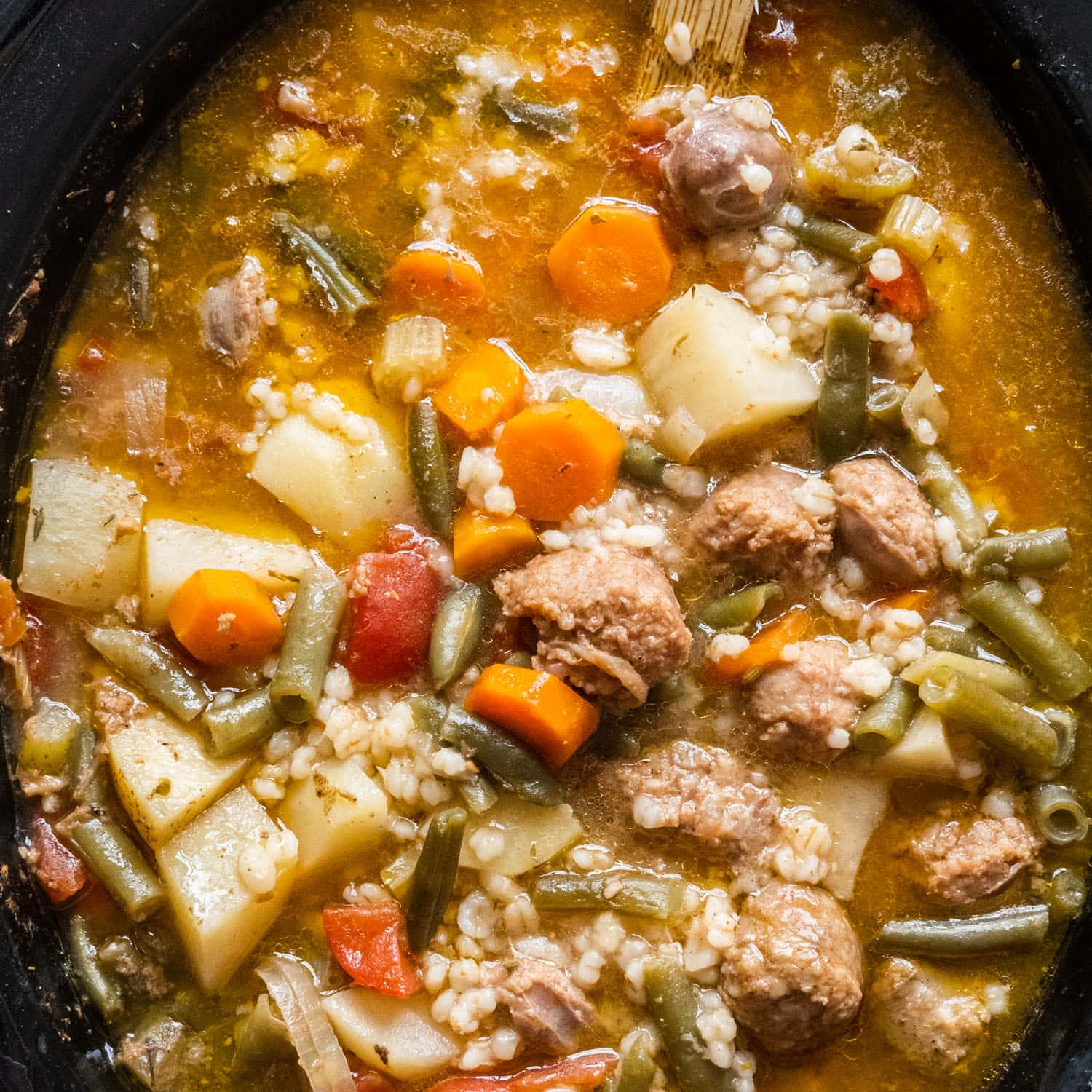 Sausage Barley Soup Recipe