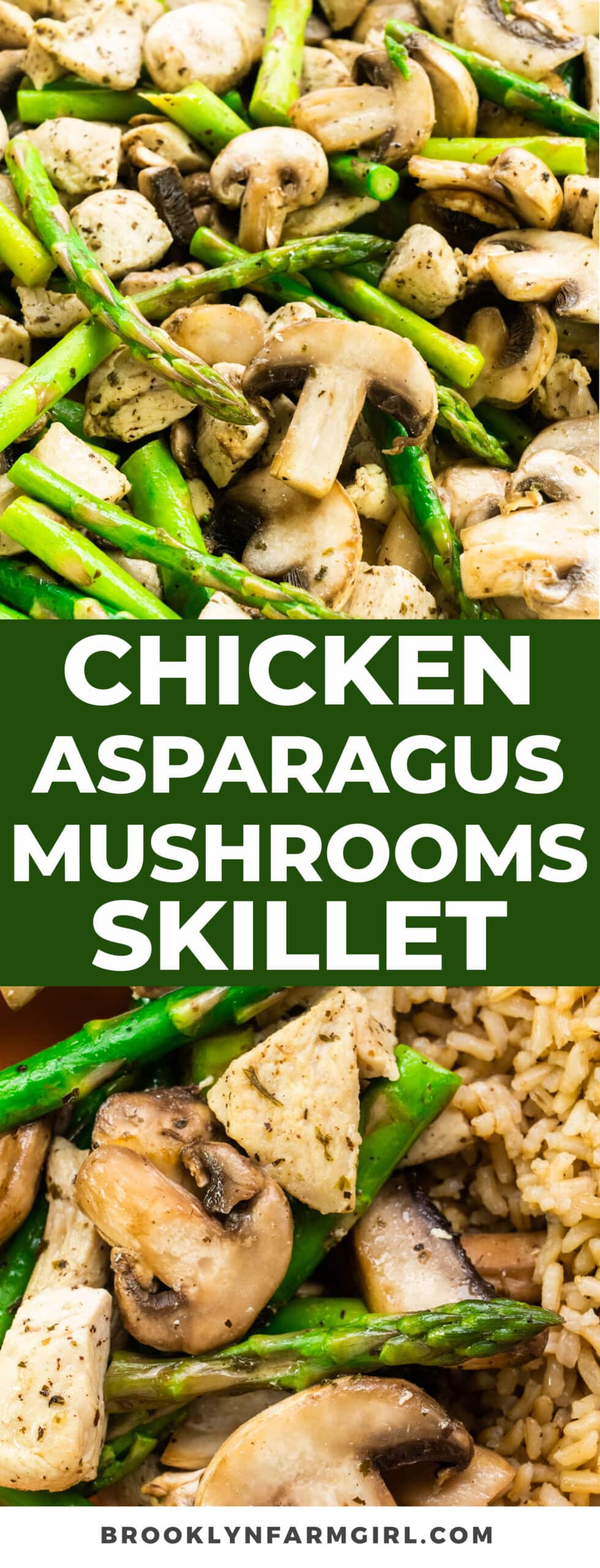 Chicken and Asparagus Skillet Brooklyn Farm Girl